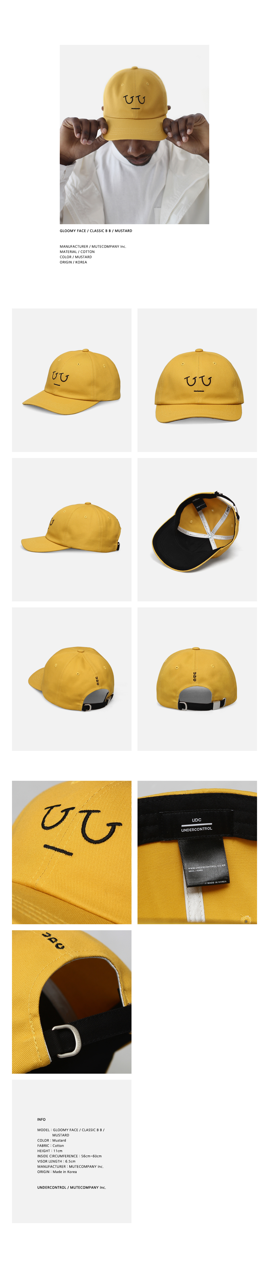 GLOOMY FACE  CLASSIC B B  MUSTARD.jpg